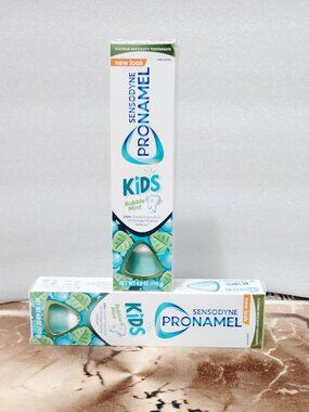 2 Sensodyne Pronamel Kids Toothpaste 24hr Cavity Protection
